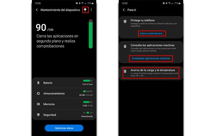 herramientas Samsung
