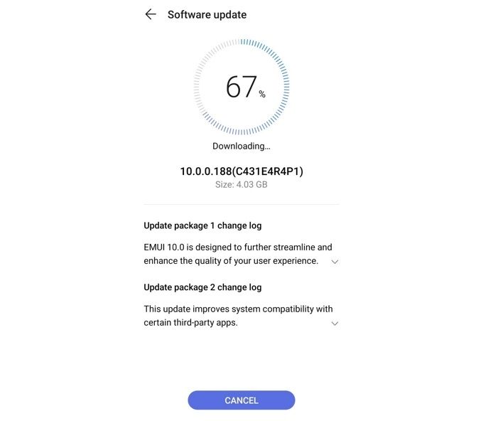 huawei p30 lite new edition actualizacion a emui 10