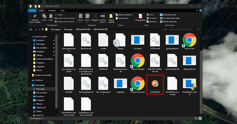 instalar mi flash xiaomi