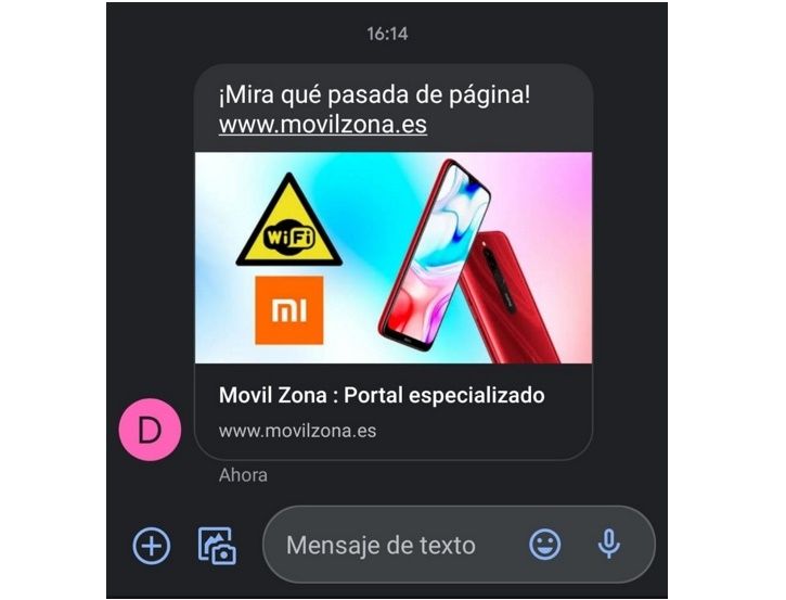 mensaje de texto en huawei