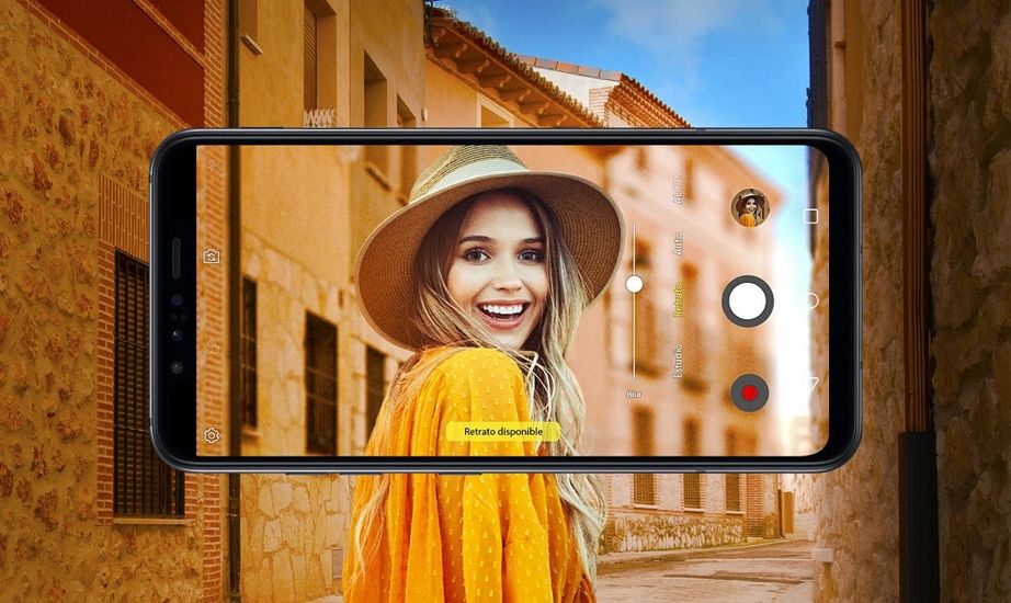 modo retrato lg g8