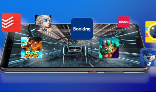 movil huawei con apps