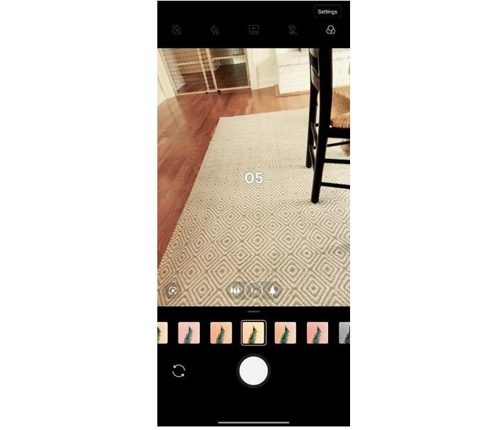oneplus camara filtros