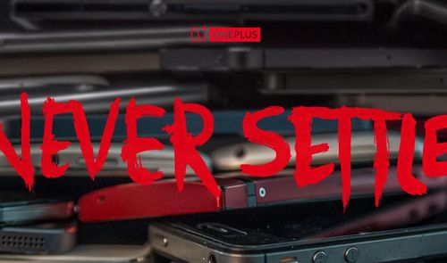 oneplus never settle