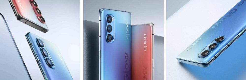 oppo reno4 colores