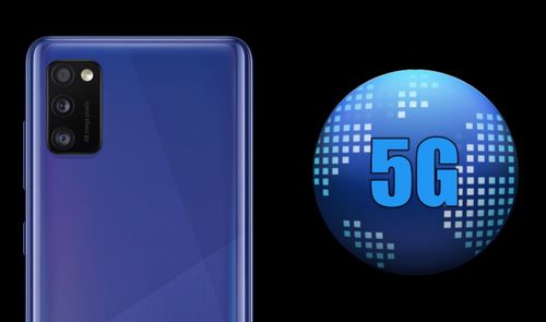 samsung galaxy a41 y logo 5g