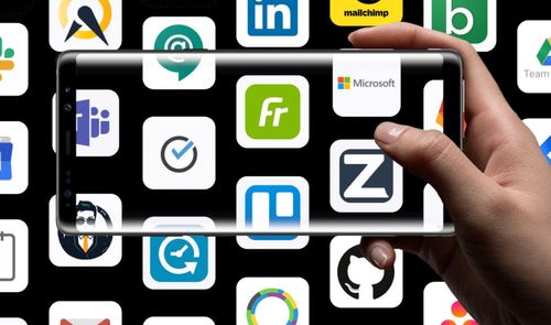 samsung galaxy lleno de apps