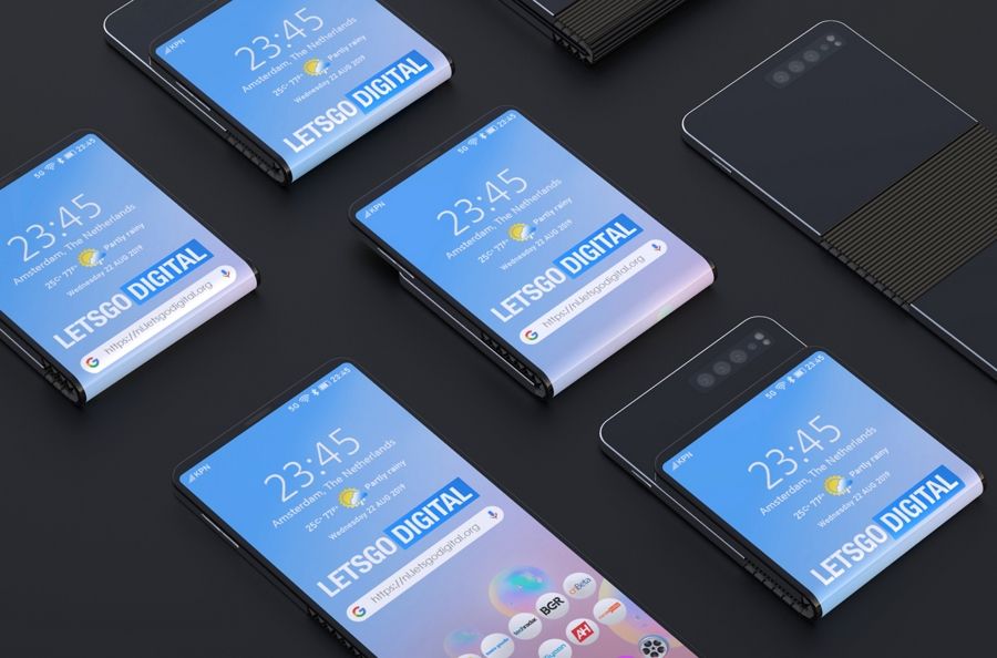 samsung plegable concepto