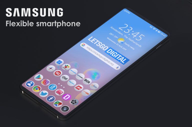 samsung smartphone plegable