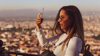 selfie con iphone