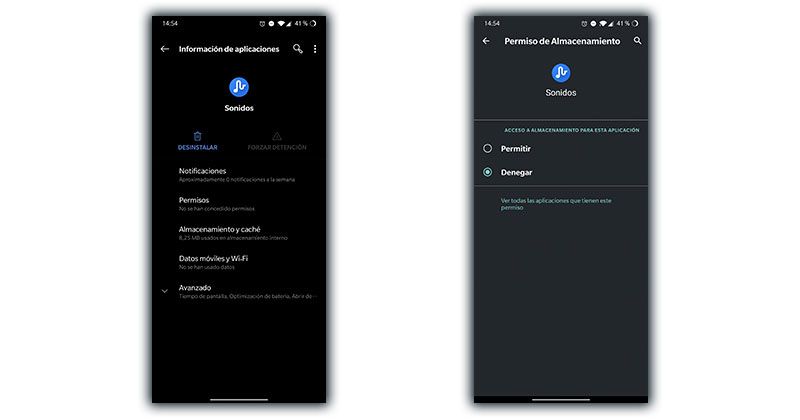 sonidos google pixel permisos