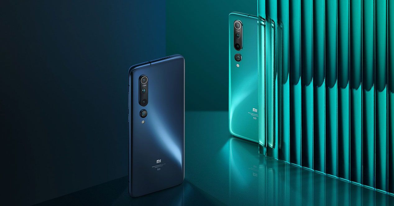xiaomi mi 10 diseño