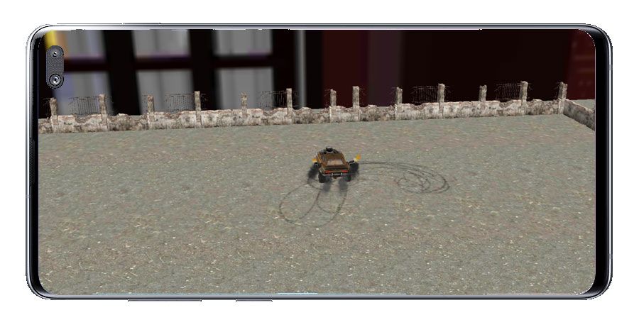 Derrape en juego Android Zombie Road Kill - Zombie drift hunter