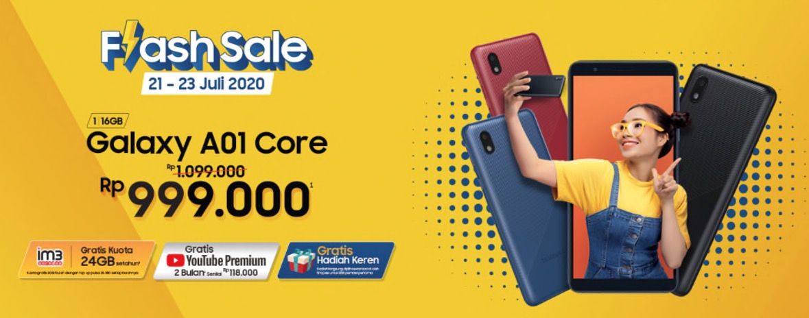 Galaxy A01 core