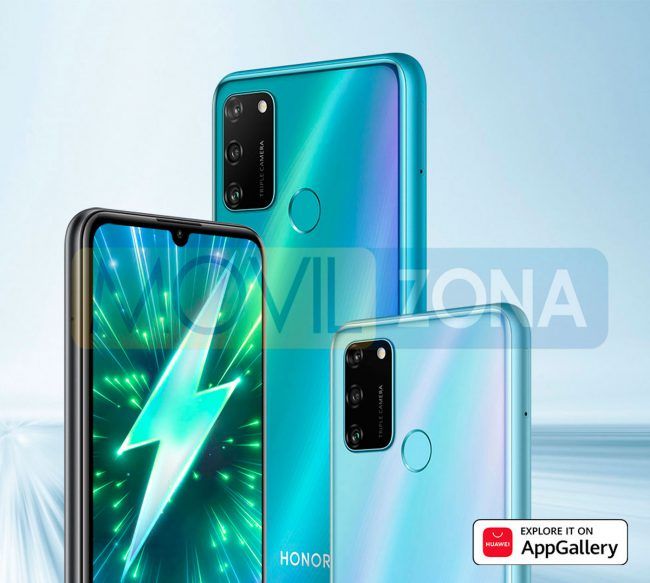 Honor 9A diseño