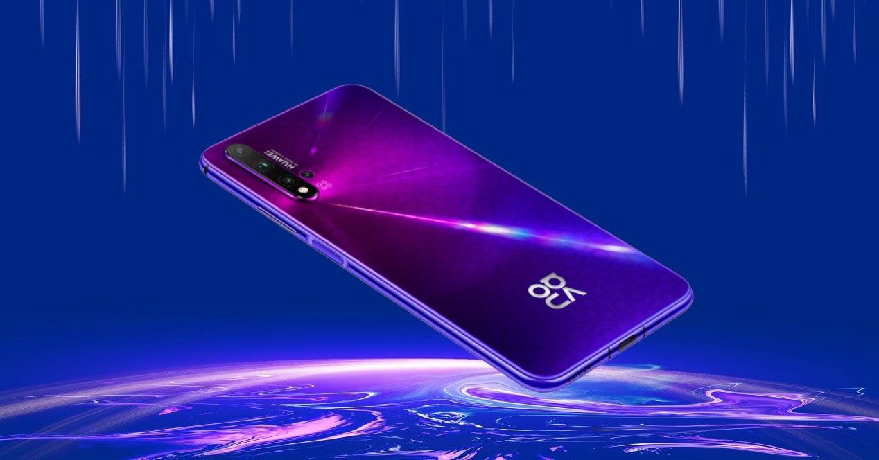 Huawei Nova 5T en el espacio