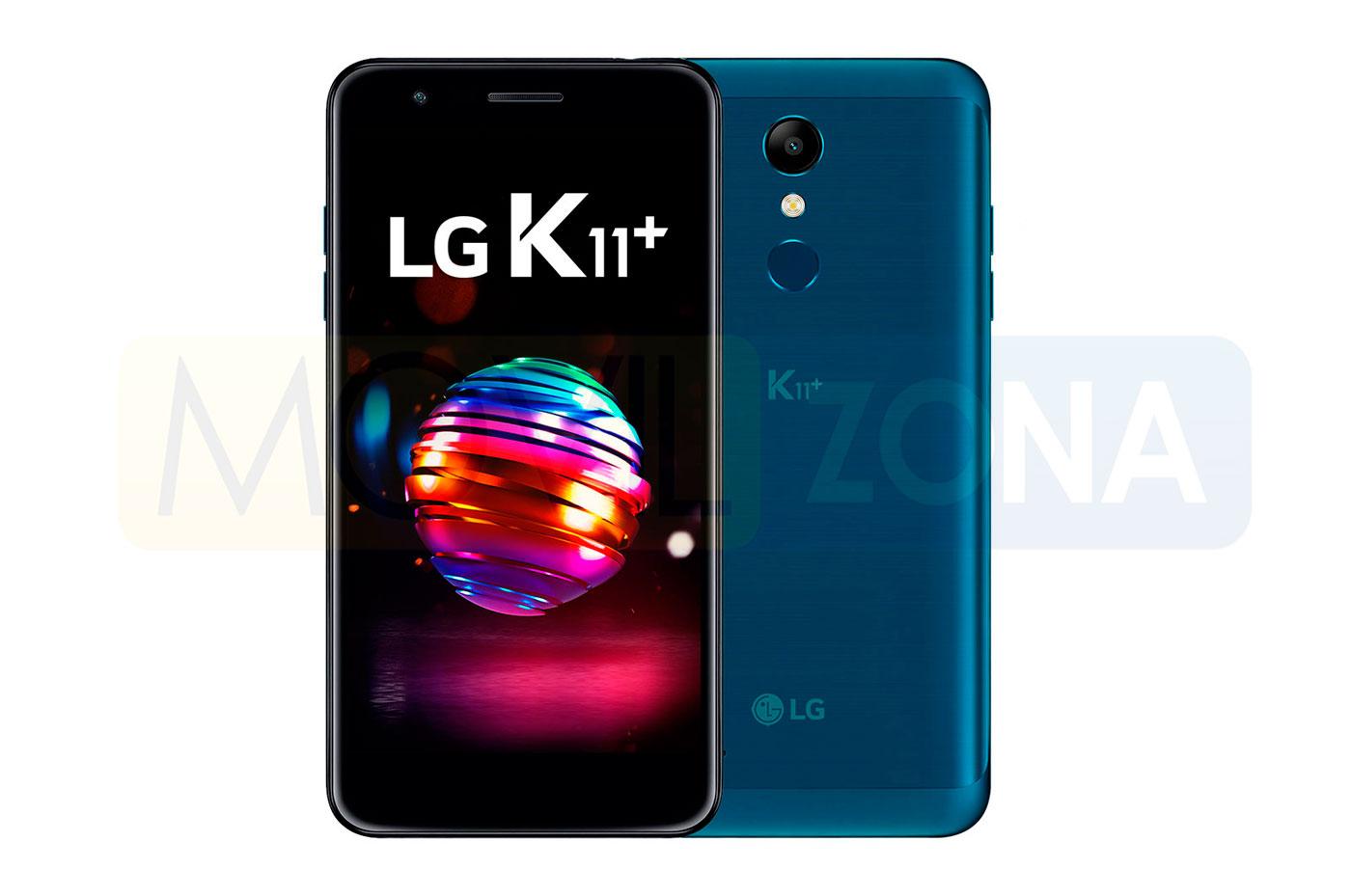 LG K11 Plus azul