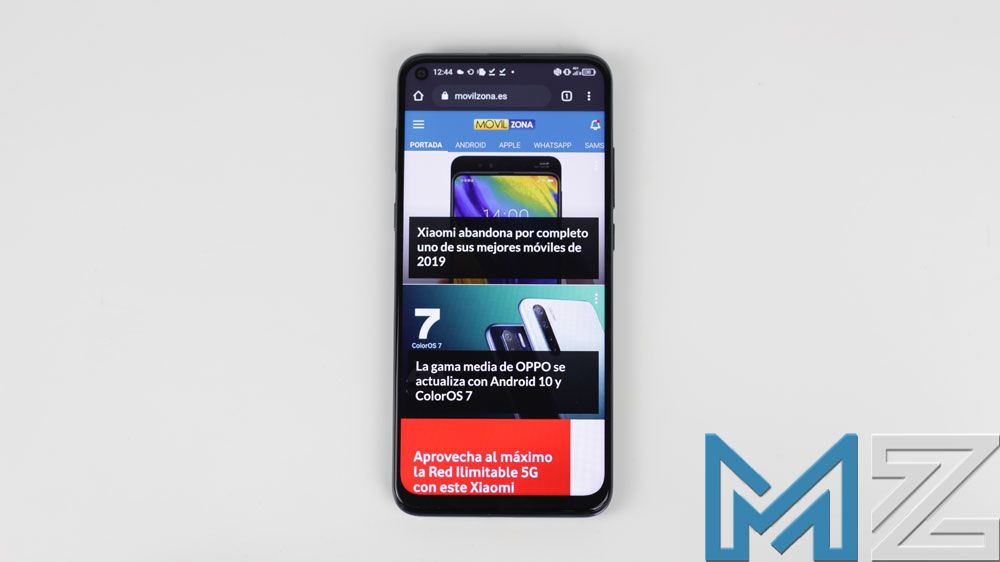 Uso del smartphone TCL 10L