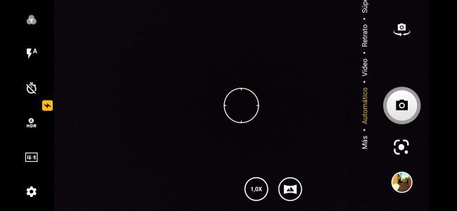 App cámara del TCL 10L