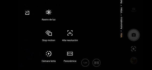 Modos cámara TCL 10L