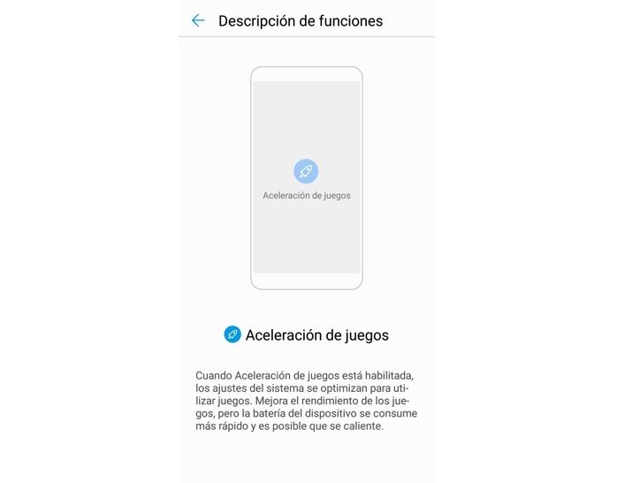 acelaracion de juegos en huawei