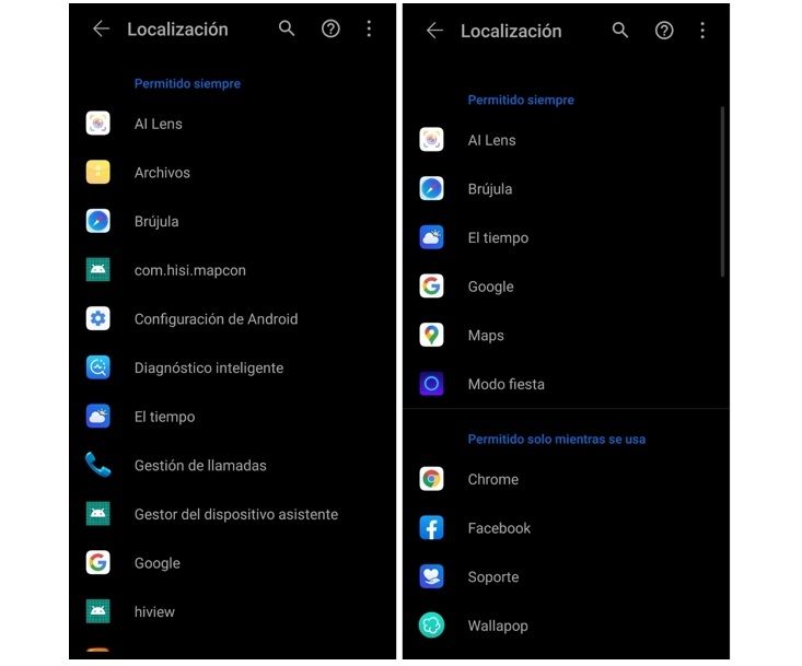 apps del sistema Huawei