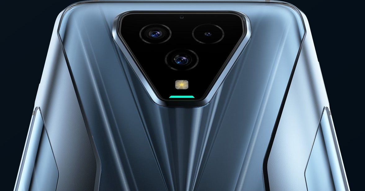 black shark 3s camara en detalle