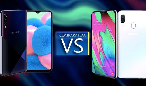 comparativa galaxy a30s vs galaxy a40