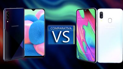 comparativa galaxy a30s vs galaxy a40