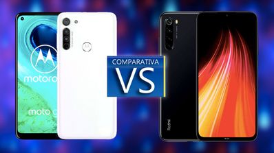 comparativa motorola moto g8 vs redmi note 8