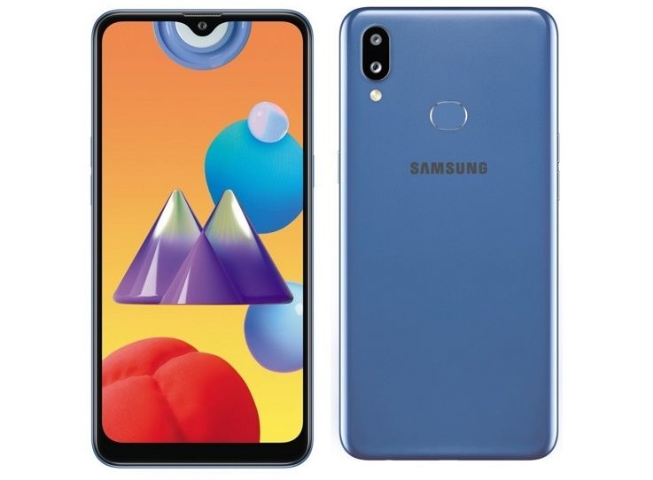 galaxy m01s frontal y trasera