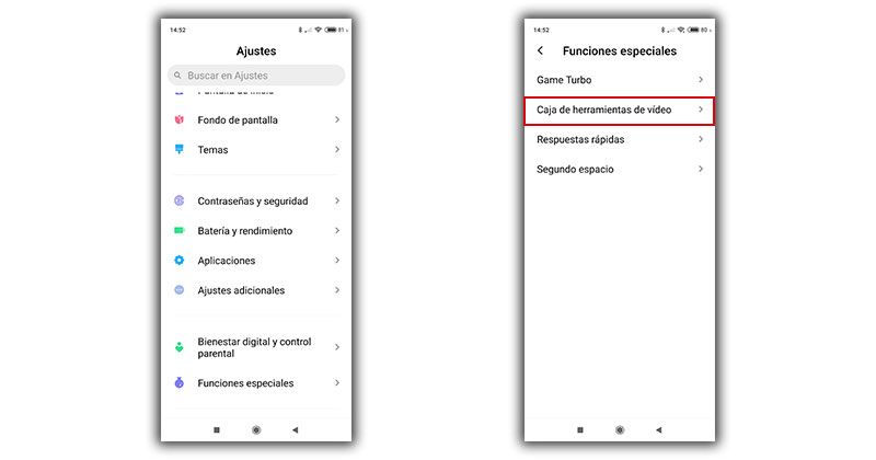 herramientas de video xiaomi