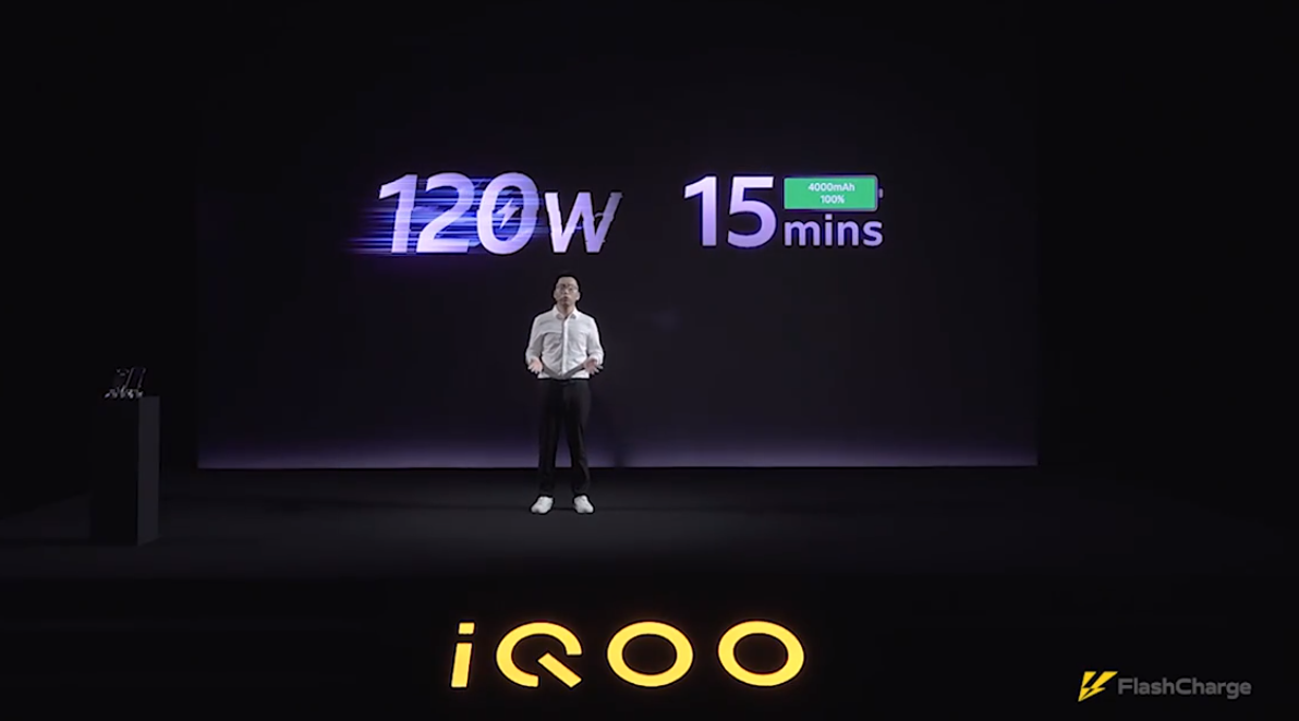carga rápida vivo iqoo