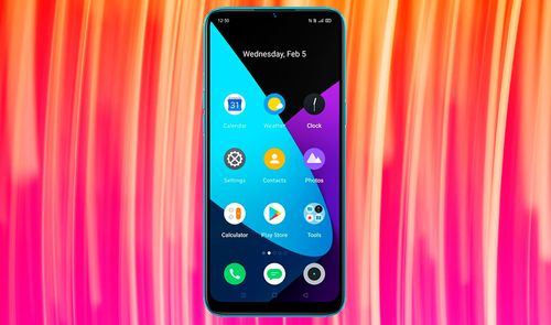 iconos móvil Realme