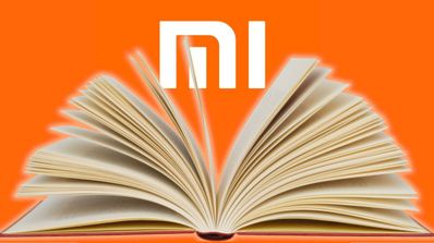 logo de xiaomi y libro