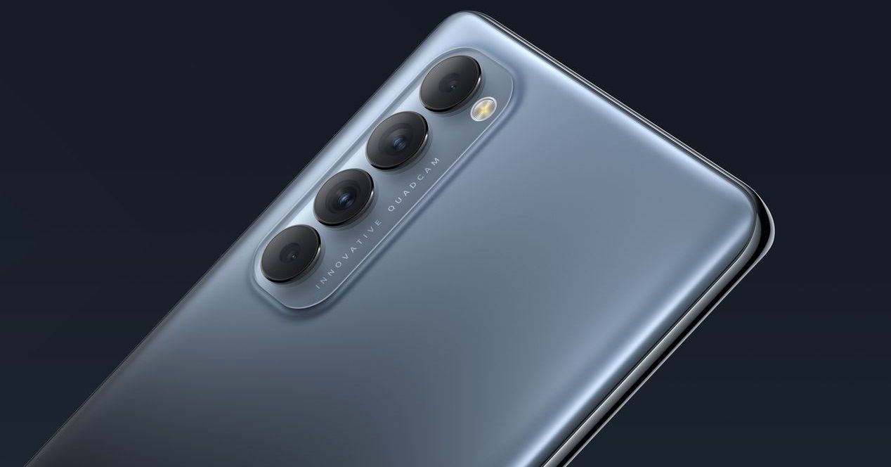 oppo reno4 pro de cerca