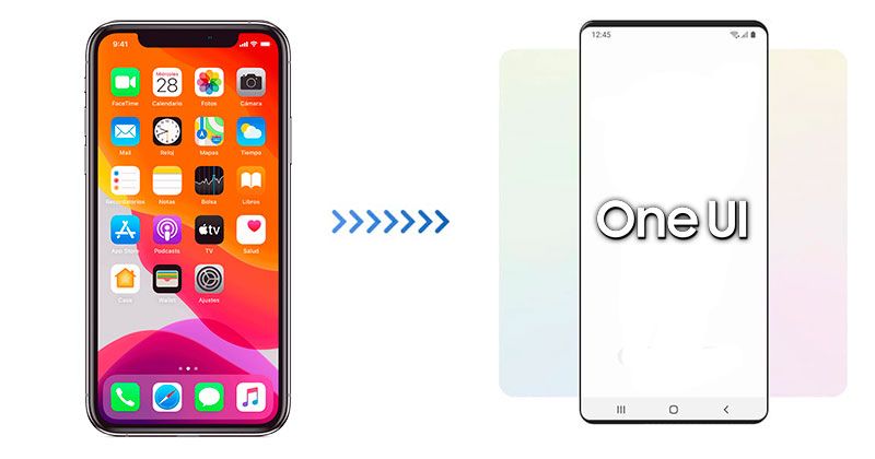pasar datos iphone samsung