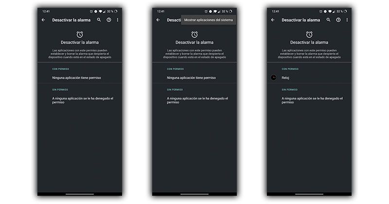 permisos adicionales android