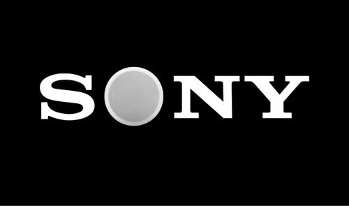 sony logo y altavoz