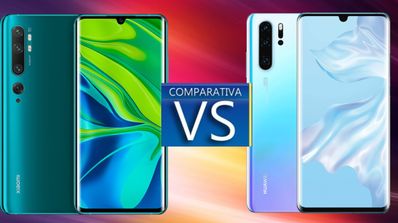 xiaomi mi note 10 vs huawei p30 pro