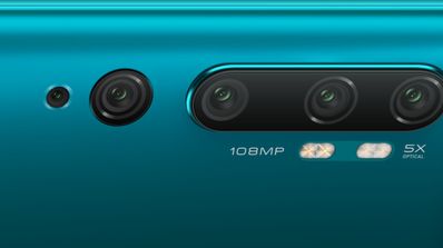 Mi Note 10 sensores