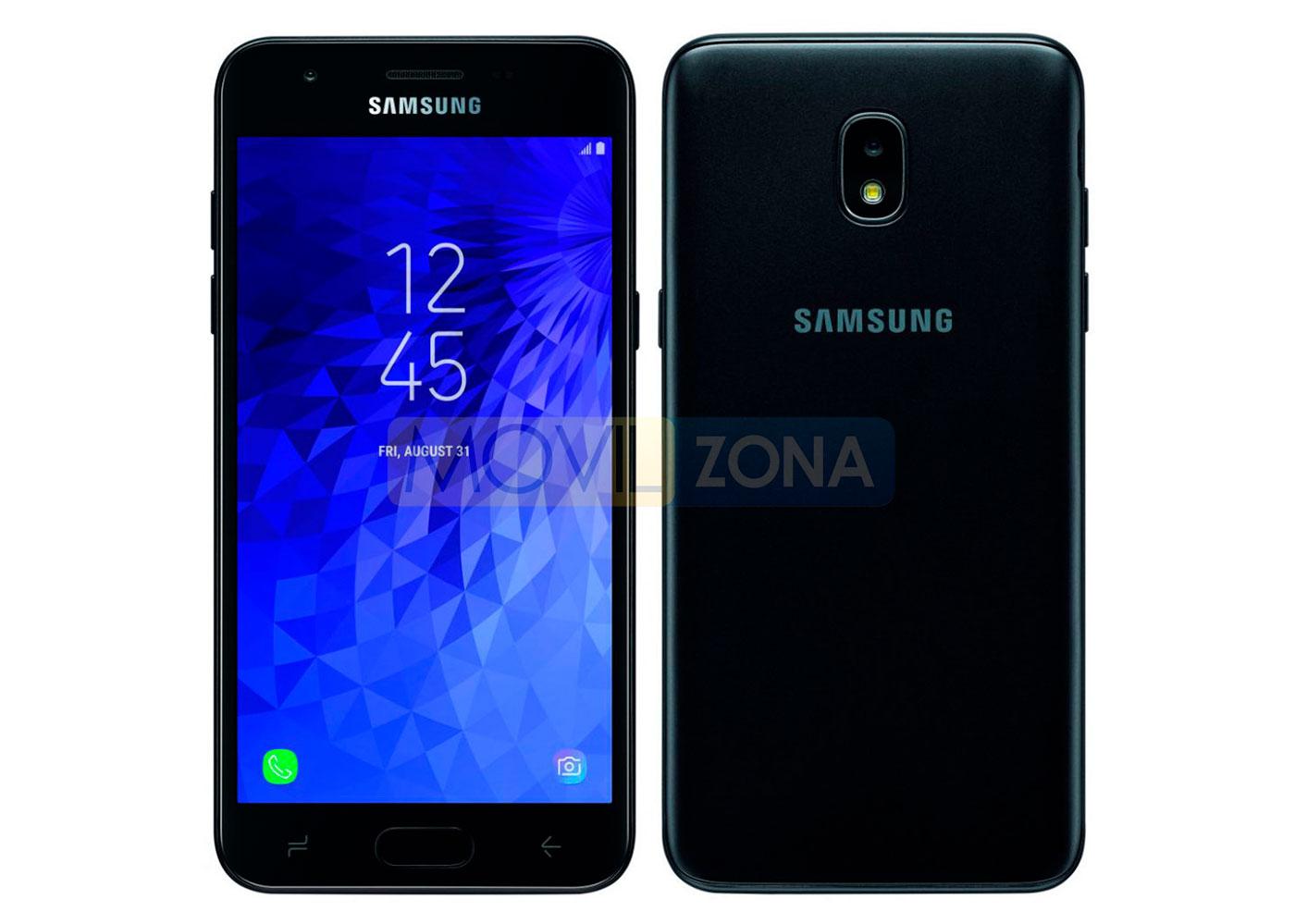 Samsung Galaxy J3 2018 diseño