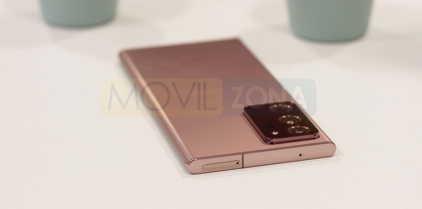 Samsung Galaxy Note 20 Ultra diseño