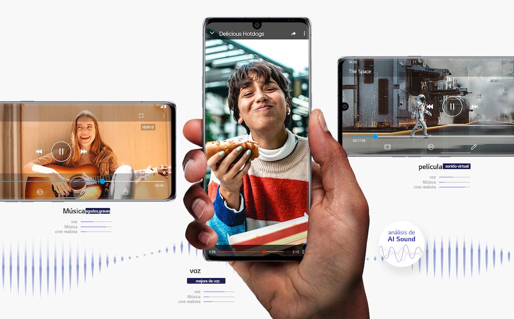 LG velvet Sonido