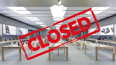 apple store cerrada