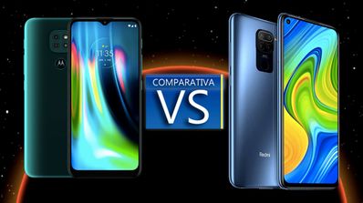 moto g9 play vs redmi note 9