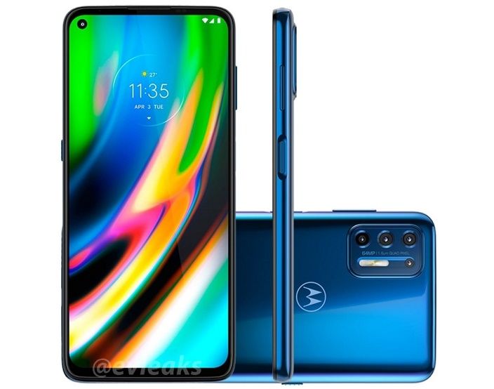 moto g9 plus azul