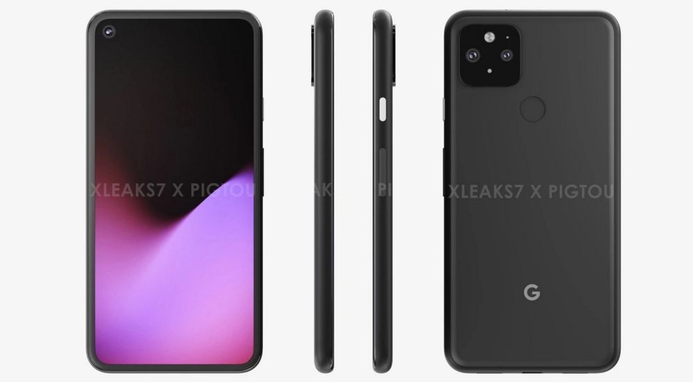 pixel 5g render