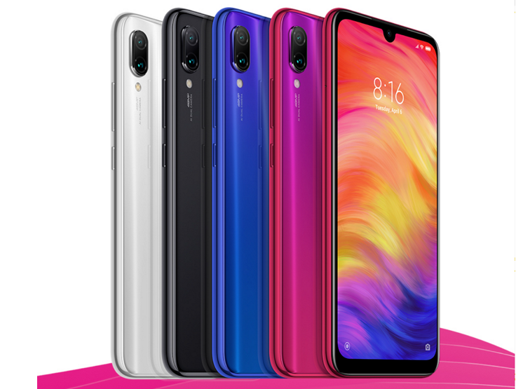 redmi note 7 pro diseño