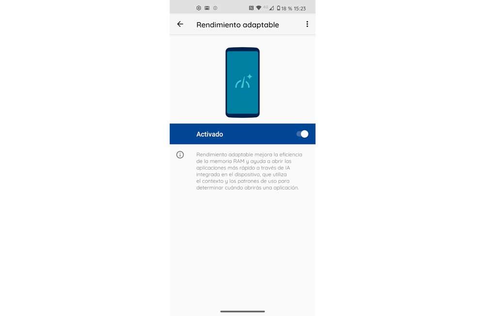 rendimiento motorola
